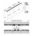 Комплект роликов для 3-й двери к системам M02 8220 SFT-M02 8250 SFT, Albatur
