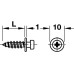 Винт соединительный Modular сталь оцинкованая 5, 5 * 12,5 мм