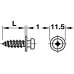 Винт соединительный Modular сталь оцинкованая 5, 5 * 12,5 мм