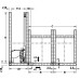 Комплект фурнитуры FINETTA SPINFRONT для двойных дверных складывающихся полотен вес 60 кг высота 2200 - 2700 мм глубина 905 мм 2D