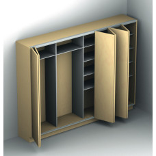 Комплект Silent Fold 40 для 1 пары дверных полотен