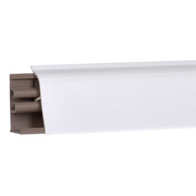Бортик Korner LB38.1 Білий блиск 6056 (акс.476) L-4200 мм