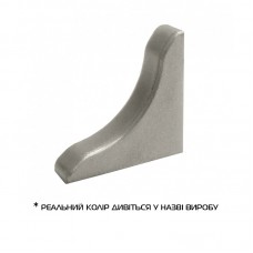 Бортик LB-15 Korner заглушка Хром 612