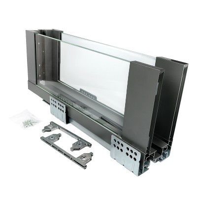 ERGO BOX графіт L = 500 H = 171 Linken System зі скляними боковинами