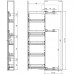 Карго-15 MAXIMA Classic MAXI II прав. хром (h-1700 мм) Rejs