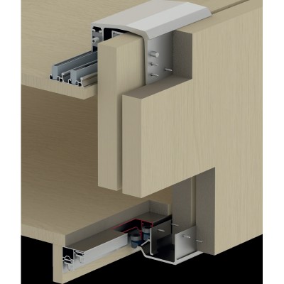 Комплект роликів для розсувної системи M02 8220 SFT, Albatur