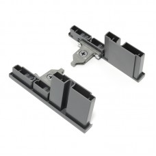 Кріплення внутрішнього фасаду графіт (H = 124) для ERGO BOX H = 88 Linken System