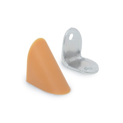 Куточок одинарний метал/пластик, вільха