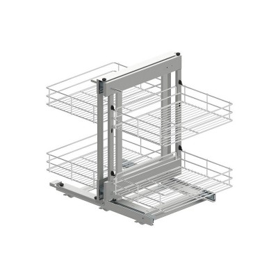 Магічний кут Maxima Classic Corner comfort лев.1200, хром (520x510x950)