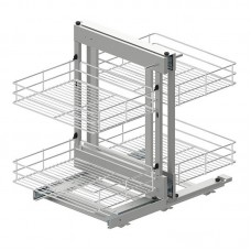 Магічний кут Maxima Classic Corner comfort пр.1200, хром (520x510x950)