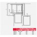 Магічний кут Maxima Classic Corner comfort пр.1200, хром (520x510x950)