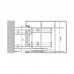 Магічний кут Maxima Classic Corner front лев.900, хром