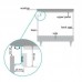 Профіль L GOLA LED для фасадів без ручок алюм, L-4200 мм, Linken System