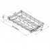 VARIANT MULTI Полиця для взуття 700 L-480 метал колір чорний мат (без напрямних)