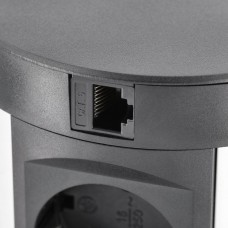 Подовжувач GTV COMFORT PLUS 120мм 4 розетки SCHUKO 2xUSB 2,4A 2xRJ45 WC 5W провід 1,5м Чорний Подовжувач GTV COMFORT PLUS 120мм 4 розетки SCHUKO 2xUSB 2,4A 2xRJ45 WC 5W провід 1,5м Чорний