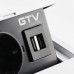 Подовжувач GTV AVARO 1 розетка SCHUKO USB A+C провід 1,5м Білий NEW