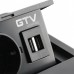Подовжувач GTV AVARO 1 розетка SCHUKO USB A+C провід 1,5м Чорний NEW