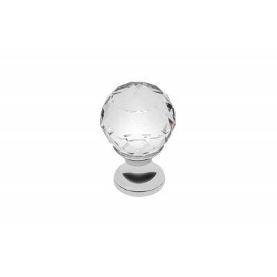 Ручка GTV Crystal Palace CRPA d 25 Хром+Скло