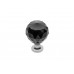 Ручка GTV Crystal Palace CRPA d 30 Хром+Чорне скло EOL