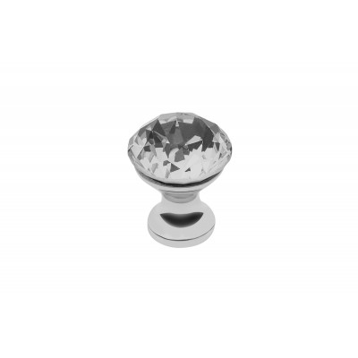Ручка GTV Crystal Palace CRPB d 25 Хром+Скло