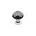 Ручка GTV Crystal Palace CRPB d 30 Хром+Чорне скло Ручка GTV Crystal Palace CRPB d 30 Хром+Чорне скло