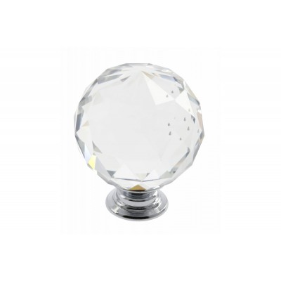 Ручка GTV Crystal Palace CRPJ d 40 Хром+Скло