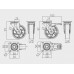 Меблевий ролик SHIFT d75 Прозорий