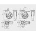 Меблевий ролик SHIFT d75 Коричневий