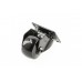 Меблевий ролик CALIBRO d35 40 кг Чорний + Хром