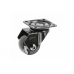 Меблевий ролик CALIBRO d35 40 кг Чорний + Хром