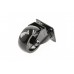 Меблевий ролик CALIBRO d50 40 кг Чорний + Хром