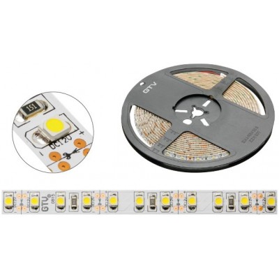 Стрічка світлодіодна GTV Flash 2835 600 діодів 60W х/б бухта 5м