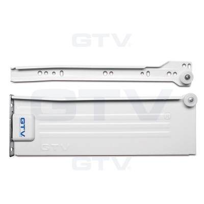 Металбокс GTV часткового висуву 54/450 Білий PRESTIGE
