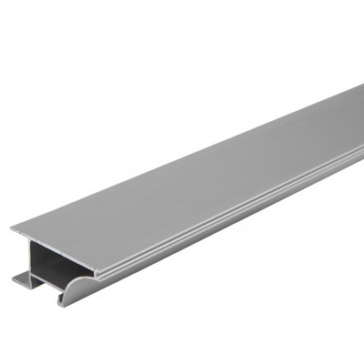 LED-профіль GTV для торця полиць 3м Сталь