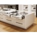Висувна система AXIS PRO l-500 мм високий H=167 зі скляними боковинами Графіт