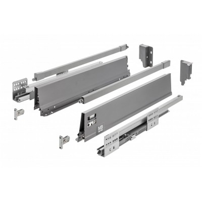 Висувна система MODERN BOX PRO L-450 середній H-135 Графіт