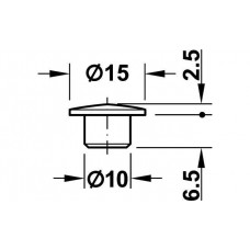 Заглушка D15/10OAK 04533450
