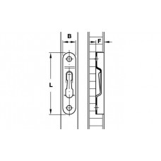 Стяжка MODULAR 63 х 11 мм сталь воронована 26247094