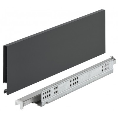 Комплект висувних ящиків Matrix Box Slim A 30 кг 128 х 450 мм з доводчиком антрацит 55222554