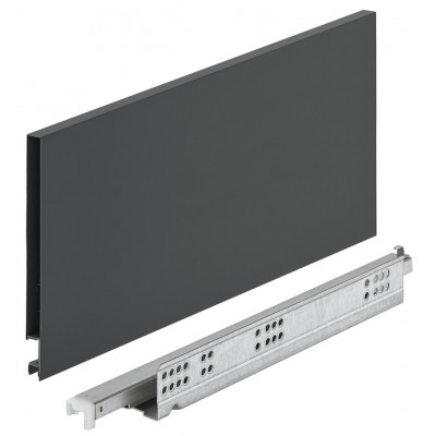 Комплект висувних ящиків Matrix Box Slim A 30 кг 175 х 500 мм з push to open антрацит 55223565