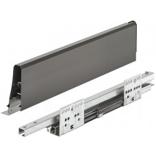 Комплект висувних ящиків Matrix Box S до 35 кг 120 х 450 мм з доводчиком антрацит 55254494