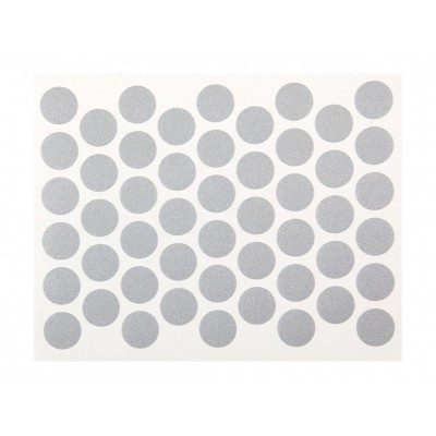 Заглушка конфірмата самоклеюча Weiss d=14 металік (50 шт) (5067)