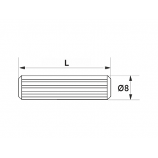 Шкант GIFF 8х30 (1000 шт)