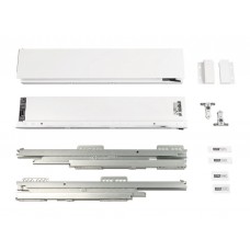 Висувний ящик з відштовхувачем GIFF PRIME FlatBox L=450 H=84 білий