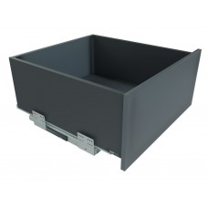 Висувний ящик з відштовхувачем GIFF PRIME FlatBox L=450 H=199 графіт