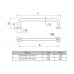 Ручка скоба Gamet US18-320-G33-G33 матове золото