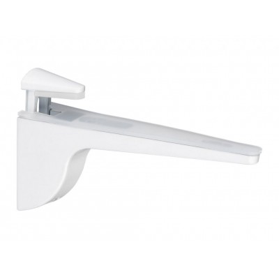 Кріплення для скляної полиці GIFF Ibis L=130 H=65 білий