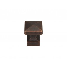 Ручка кнопка Gamet GR47-GPM25 патинована матова мідь