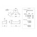 Гачок Gamet WP34-G0004 хром