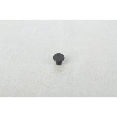 Декоративная заглушка Italiana Ferramenta для маскировки отверстий d=5 черная, 100шт